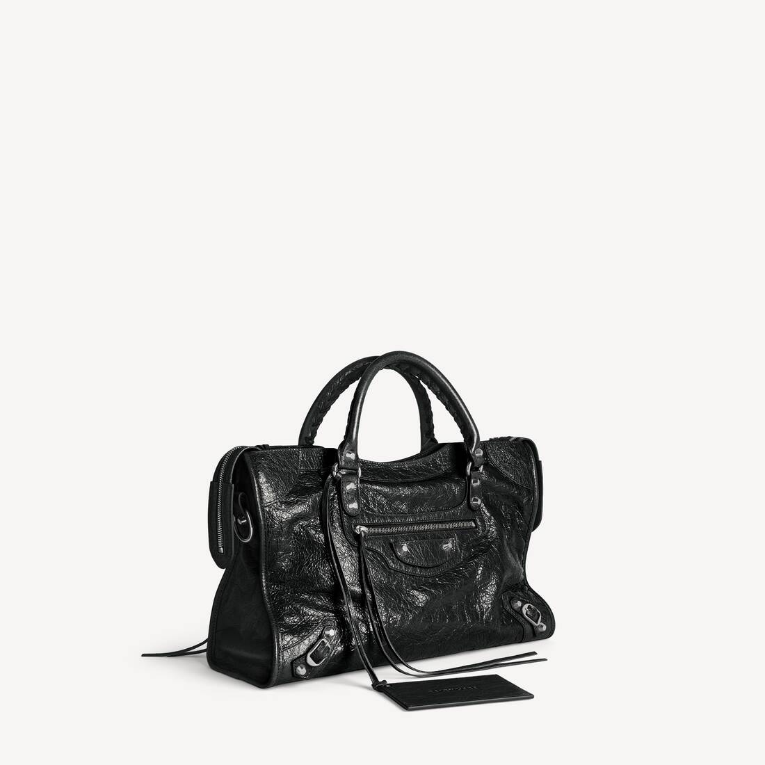 Balenciaga City Bag Classic Leather Black