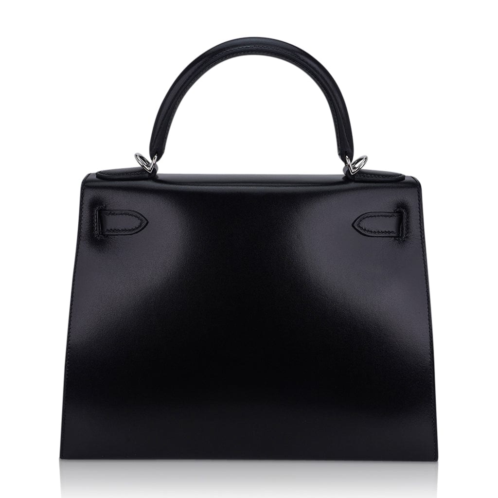 Hermès Kelly 28 Sellier Epsom Noir Black Hardware